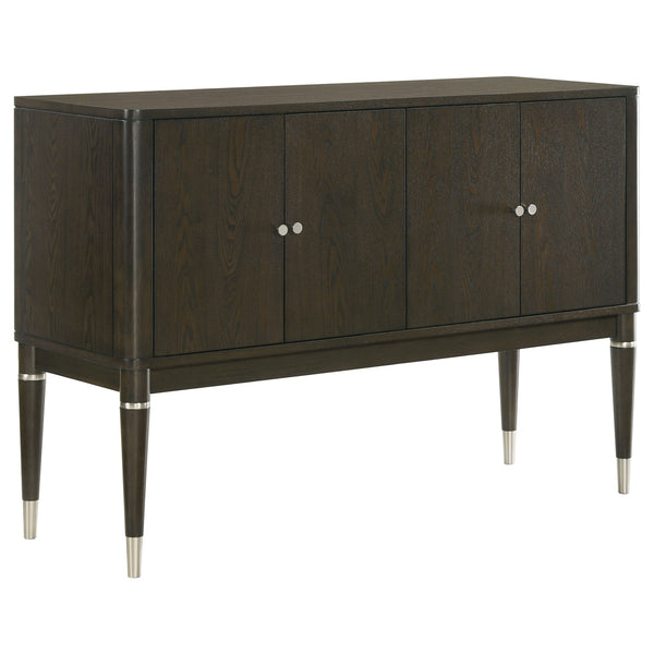 Coaster Reseda 4-Door Dining Sideboard Server With Shelves Ash Brown