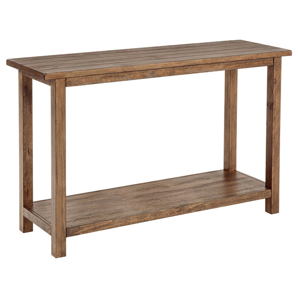 Coaster Payne Wood Entryway Sofa Console Table Distressed Brown