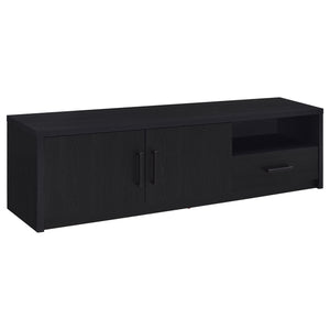 Coaster Murray 70-Inch 2-Door Tv Stand Media Console Black
