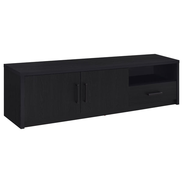Coaster Murray 70-Inch 2-Door Tv Stand Media Console Black