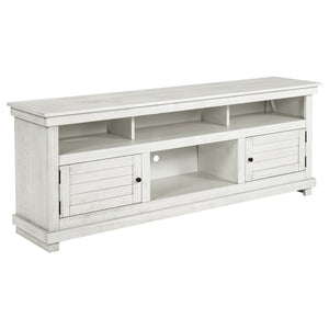 Coaster Payne 70-Inch Tv Stand Media Console Distressed White