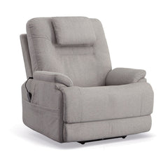 Flexsteel Zero Gravity Zecliner Model 2 Fabric Power Sleep Recliner with Power Headrest & Lumbar in Dove
