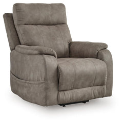 Crestmeade Power Lift Heat & Massage Recliner Fossil