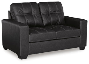 Barlin Mills Stationary Loveseat Carbon