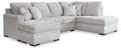 Gabyleigh 2-Piece Sectional with Chaise Nickel