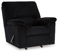 SimpleJoy Manual Rocker Recliner Onyx