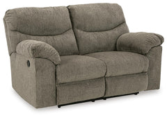 Alphons Manual Reclining Loveseat Putty