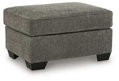 Olten Fabric Ottoman Graphite