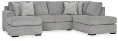 Casselbury 2-Piece Stationary Sectional with Chaise Cement