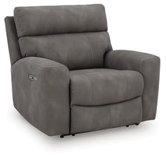 Next-Gen Zero Gravity P2 Durapella Dual-Power Adjustable Headrest Recliner Slate