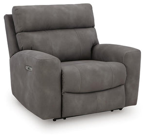 Next-Gen Zero Gravity P2 Durapella Dual-Power Adjustable Headrest Recliner Slate