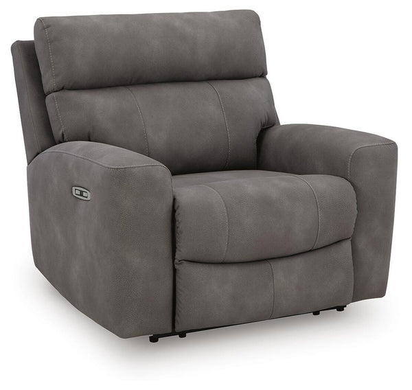Next-Gen Zero Gravity P2 Durapella Dual-Power Adjustable Headrest Recliner Slate