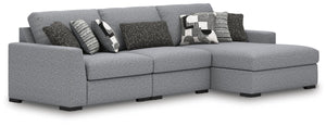 Bealton 3-Piece Sectional with Chaise Salt & Pepper