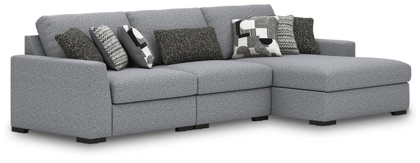 Bealton 3-Piece Sectional with Chaise Salt & Pepper