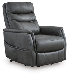 Strawbill Power Lift Heat & Massage Recliner Shadow