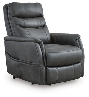 Strawbill Power Lift Heat & Massage Recliner Shadow