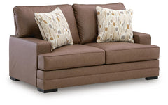 VillaCourt Stationary Loveseat Caramel