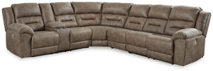 Ravenel 4-Piece Power Reclining Sectional Fossil