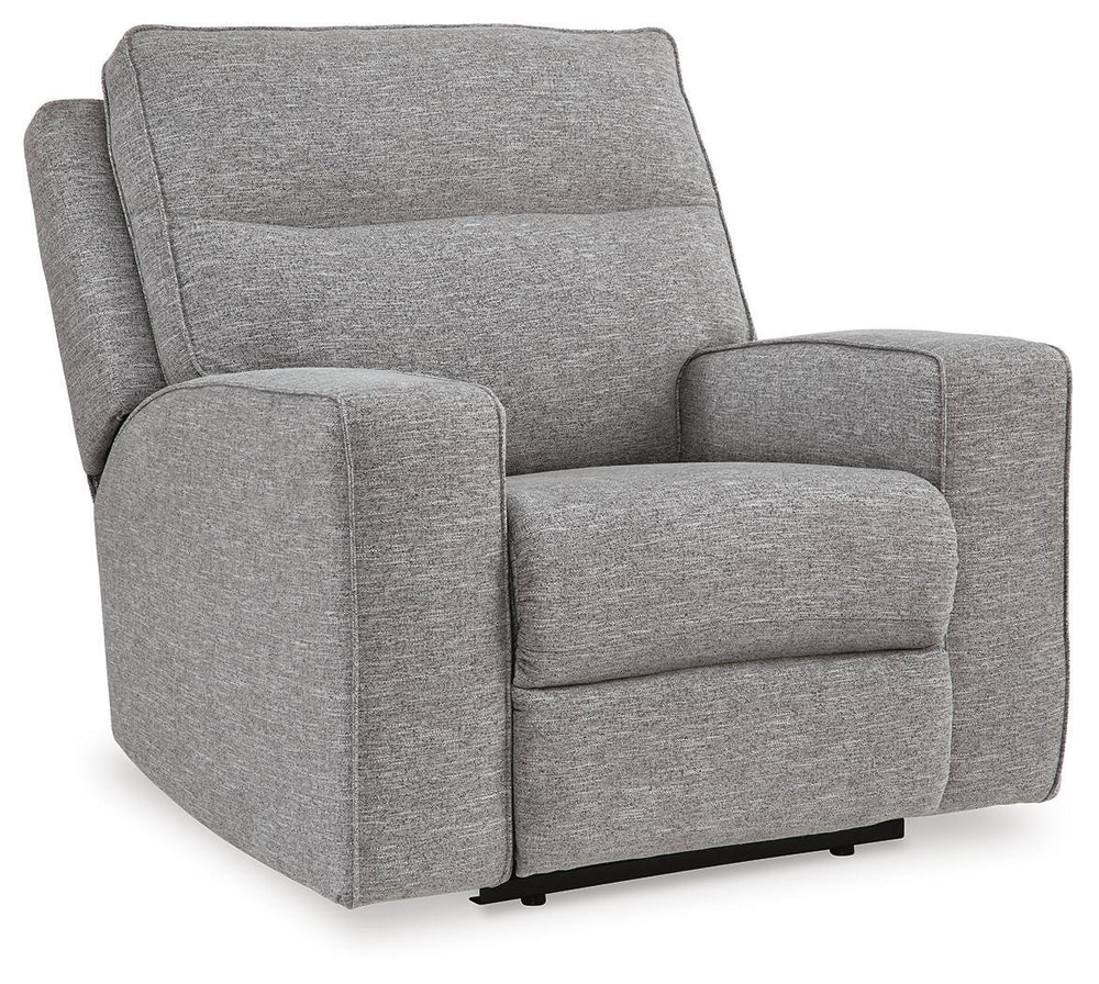 Biscoe Zero Gravity P2 Dual-Power Adjustable Headrest Recliner Pewter