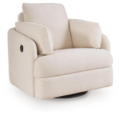 Modmax Swivel Manual Glider Recliner Oyster