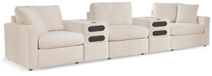 Modmax 5-Piece Sectional with Audio Consoles Oyster