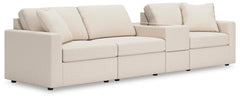 Modmax 4-Piece Sectional with Storage Console Oyster