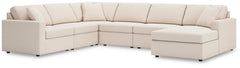 Modmax 6-Piece Sectional with Chaise Oyster