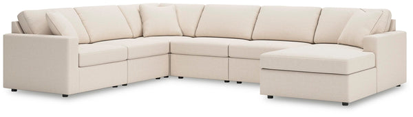 Modmax 6-Piece Sectional with Chaise Oyster