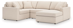 Modmax 4-Piece Sectional with Chaise Oyster