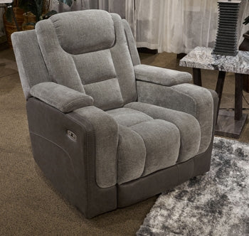 Mixed Motion Zero Gravity P2 Dual-Power Adjustable Headrest Recliner Shadow
