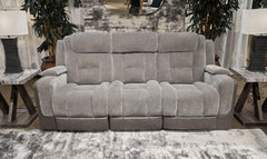 Mixed Motion P2 Power Adjustable Headrest Reclining Zero Gravity Sofa Shadow