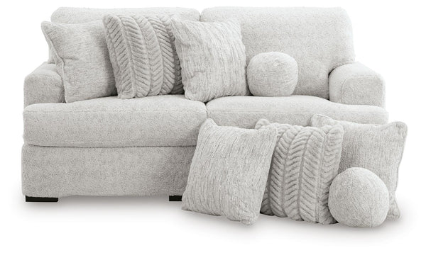Cuddle Plush Stationary 2-Piece Sectional Arctic