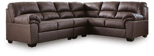 WillowBend 3-Piece Sectional Umber