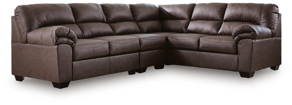 WillowBend 3-Piece Sectional Umber