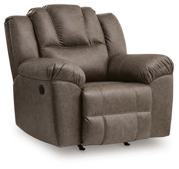 Lowilla Manual Rocker Recliner Driftwood