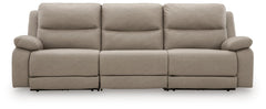 Narwhal Place P2 3-Piece Power Reclining Zero Gravity Sectional Pebble