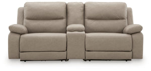 Narwhal Place P2 3-Piece Power Reclining Zero Gravity Sectional Pebble