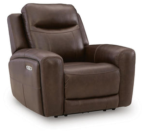 Gravier Zero Gravity P3 Triple Power Adjustable Headrest Leather Recliner Cordova