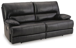 Mountainous P2 Power Reclining Leather Zero Gravity Sofa Eclipse