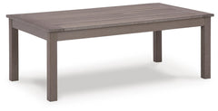Hillside Barn Outdoor Rectangle Coffee Table Brown