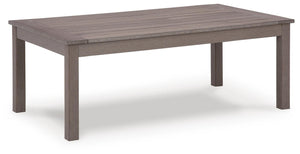 Hillside Barn Outdoor Rectangle Coffee Table Brown