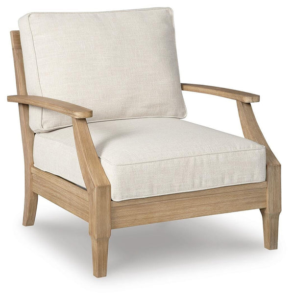 Carter Hall Lounge Chair with Cushion Beige