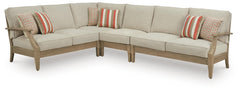 Clare View 4-Piece Outdoor Sectional Beige