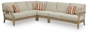 Clare View 4-Piece Outdoor Sectional Beige