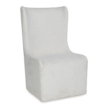 Radkin Upholstered Dining Side Chair Off White