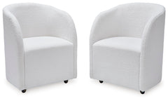 Rowanbeck Upholstered Dining Chair Ivory