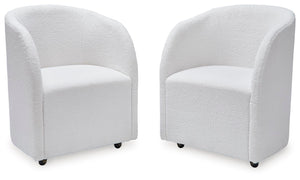 Rowanbeck Upholstered Dining Chair Ivory