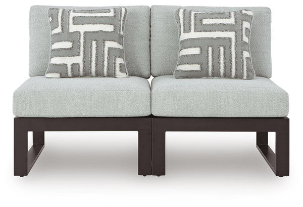 Beachloft 2-Piece Outdoor Sectional Black