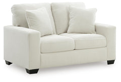 Greenbriar Stationary Loveseat Ivory