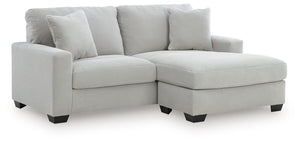 Greenbriar Stationary Sofa Chaise Smoke